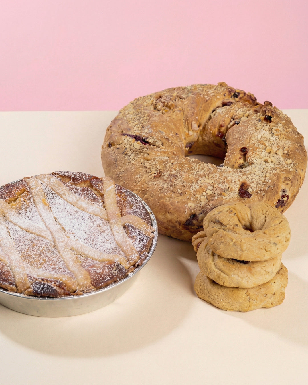 Box Tradizione: Pastiera, Tortano e Taralli sugna e pepe