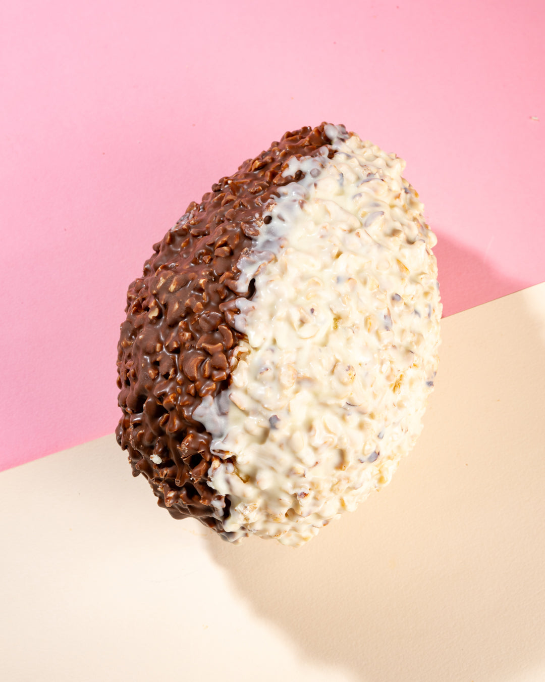 Uovo di Pasqua Granellato Black & White