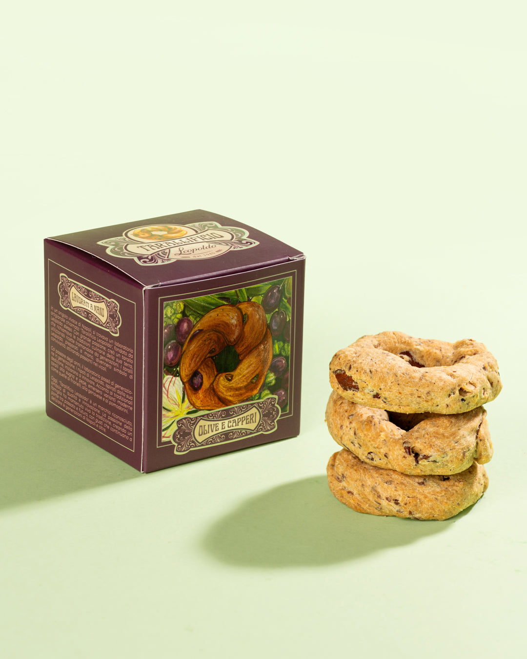 Taralli Napoletani Olive e Capperi – 3 Pezzi