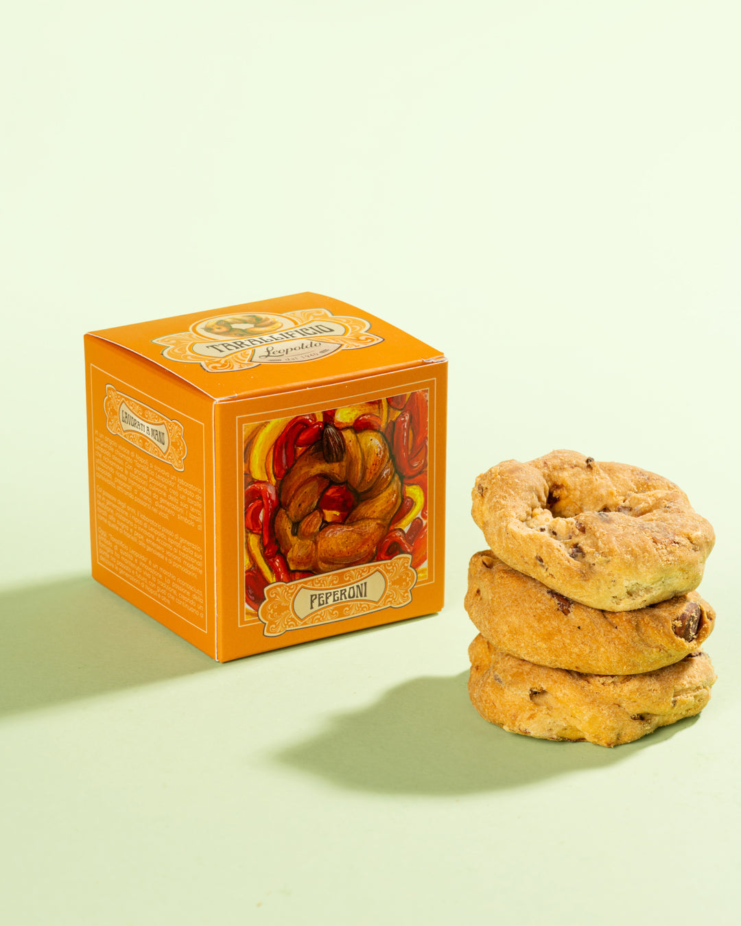 Taralli Napoletani ai Peperoni – 3 Pezzi