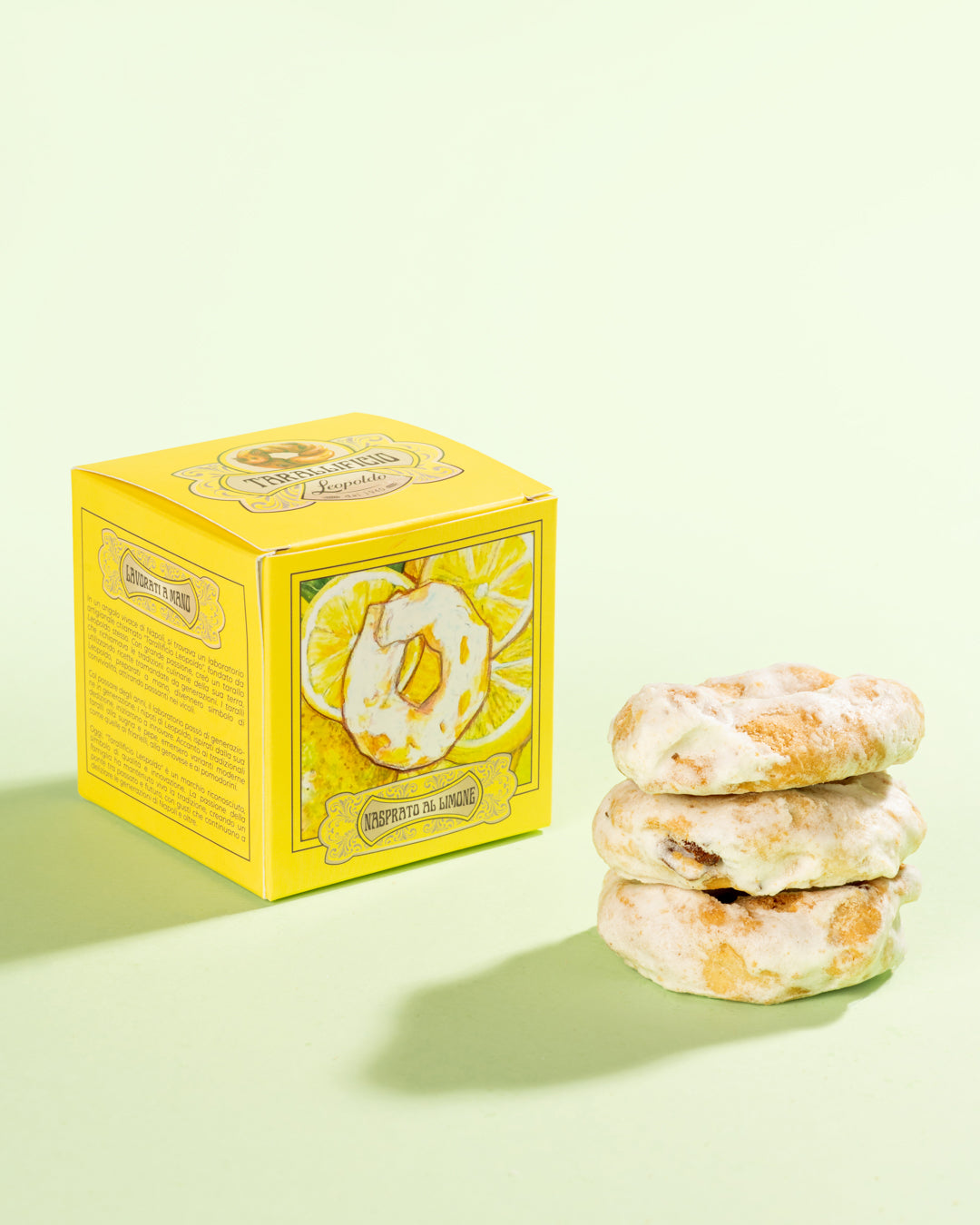 Taralli Napoletani Nasprati al Limone – 3 Pezzi
