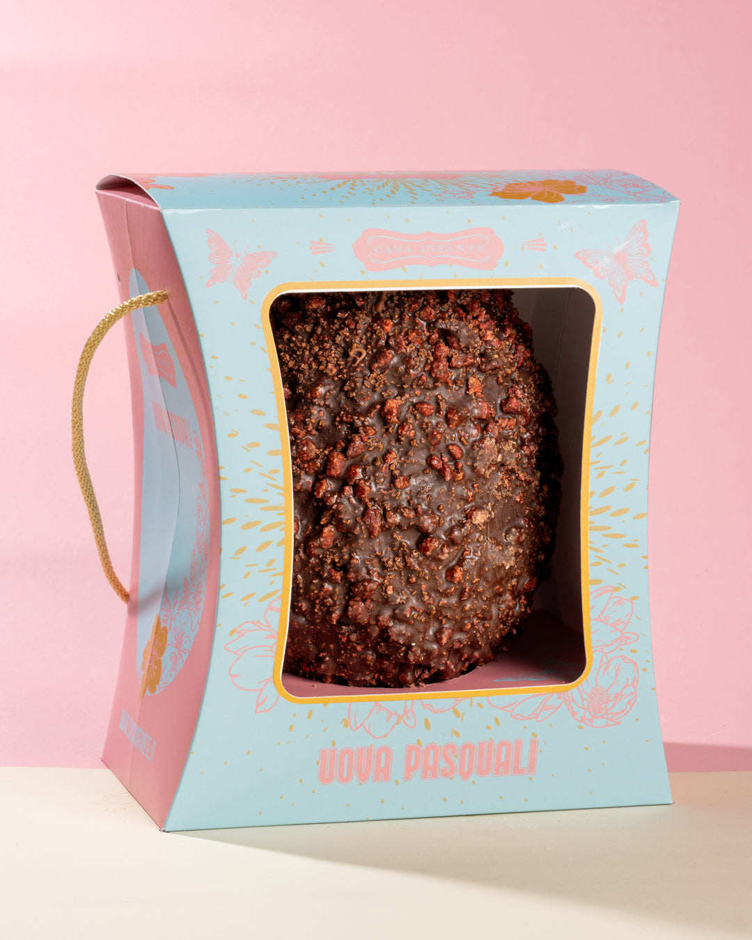 Uovo di Pasqua Fondente biscottato all’Amarena