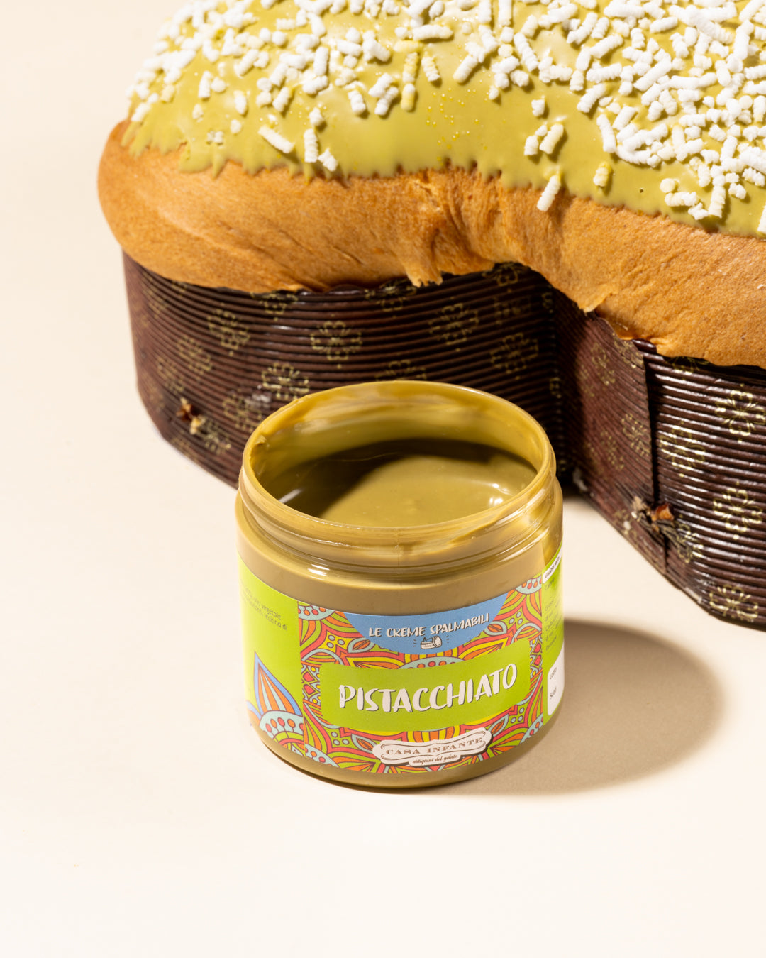 Colomba Pistacchio con Crema Spalmabile