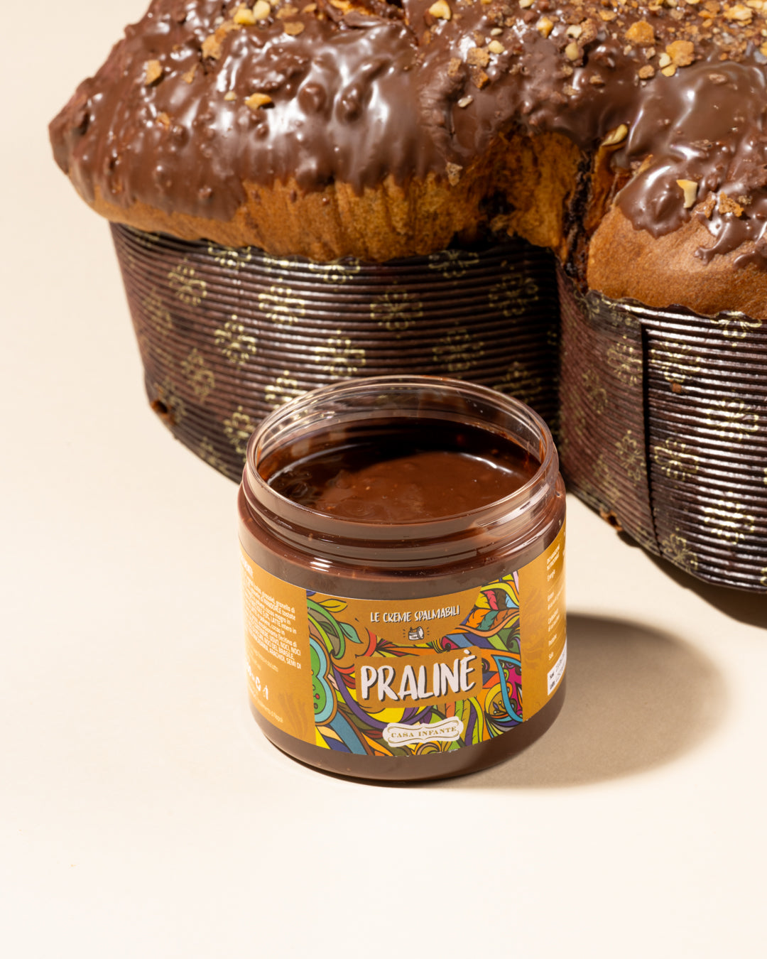 Colomba Pralinè con Crema Spalmabile