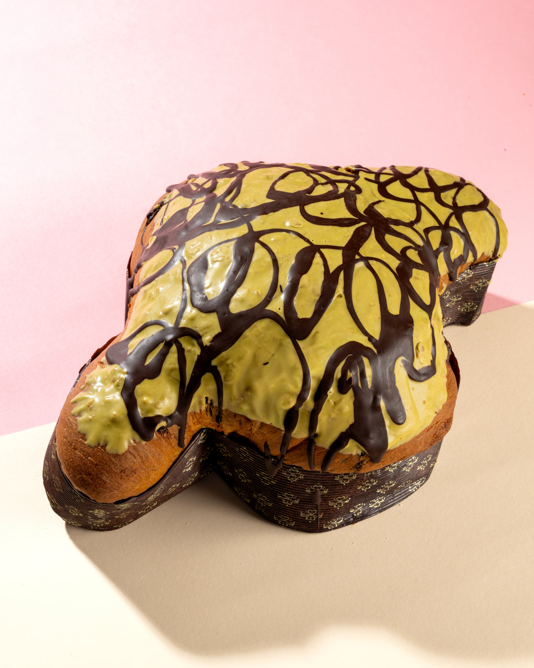 Colomba Dubai Chocolate con Crema Spalmabile