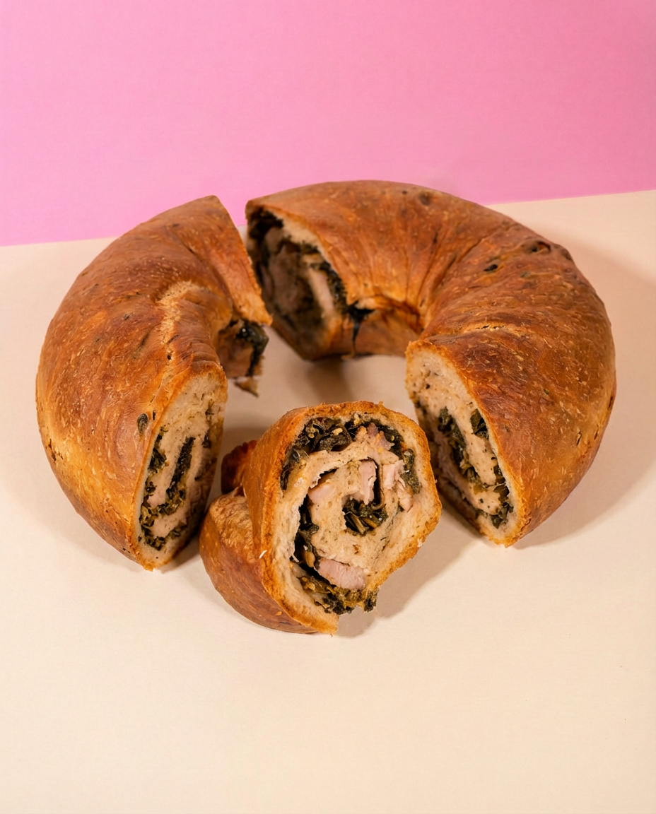 Tortano con Friarielli e Salsicce