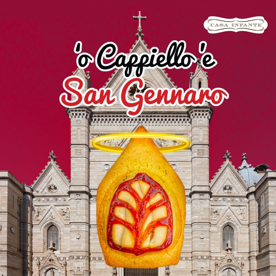 E’ MIRACOLO: Il Cappello di San Gennaro è il Dolce dei Napoletani che amano la propria città! ❤️